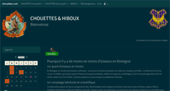 Desktop Screenshot of chouettes.com